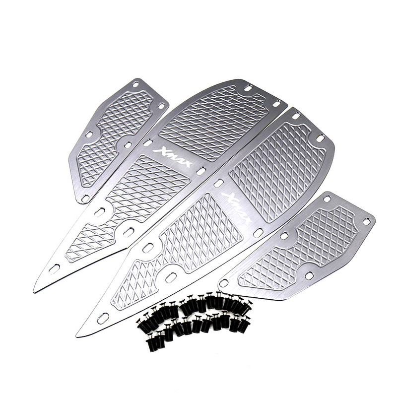 Motocyklové príslušenstvo CNC opierky na nohy, opierky na nohy, kryty pedálov, vhodné pre Yamaha XMAX 300 X-MAX 250 300 2017-2020