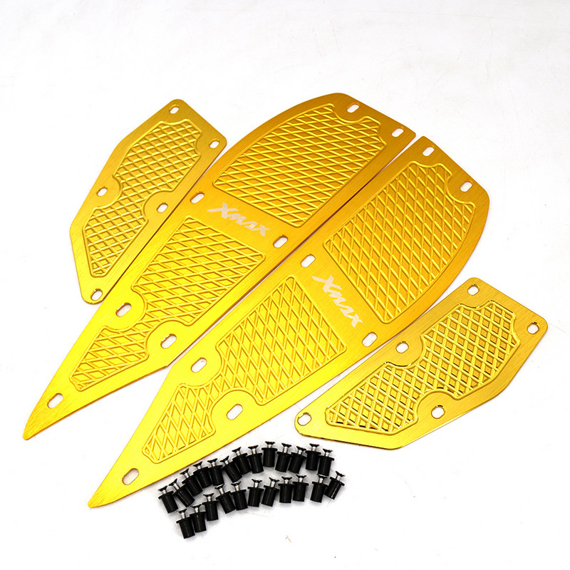 Motocyklové príslušenstvo CNC opierky na nohy, opierky na nohy, kryty pedálov, vhodné pre Yamaha XMAX 300 X-MAX 250 300 2017-2020