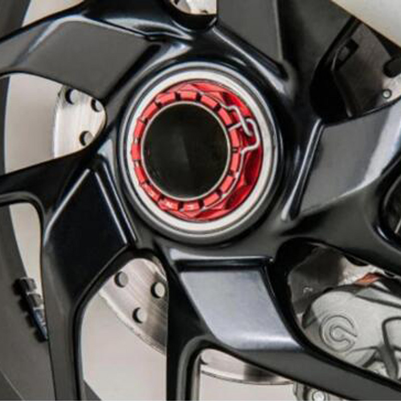 Motocyklové príslušenstvo Hliníková matica nápravy zadného kolesa pre Ducati V4 1098 1198 1199 1299 Panigale Multistrada 1200 Diavel AllYear