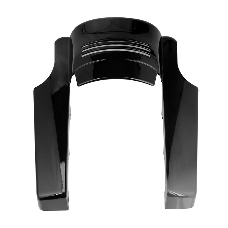 Čierny 5" predĺžený zadný blatník pre motocykle Harley Touring Electra Street Road Glide CVO Ultra Classic 09-13 14-21
