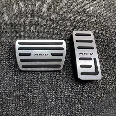 Hliníkový pedál na opierku nohy, plynový pedál, brzdový pedál, protišmykový kryt pre Honda HR-V HRV HR V 2021 2022 2023, príslušenstvo