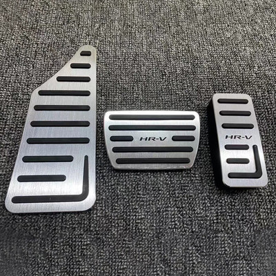 Hliníkový pedál na opierku nohy, plynový pedál, brzdový pedál, protišmykový kryt pre Honda HR-V HRV HR V 2021 2022 2023, príslušenstvo