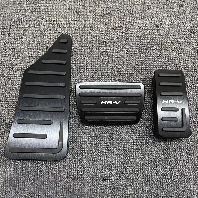 Hliníkový pedál na opierku nohy, plynový pedál, brzdový pedál, protišmykový kryt pre Honda HR-V HRV HR V 2021 2022 2023, príslušenstvo