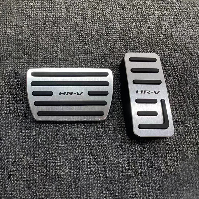 Hliníkový pedál na opierku nohy, plynový pedál, brzdový pedál, protišmykový kryt pre Honda HR-V HRV HR V 2021 2022 2023, príslušenstvo