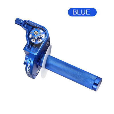 ZSDTRP CNC nastaviteľné hliníkové rukoväte plynu Settle Twist pre upravené terénne bicykle s objemom 110-250cc