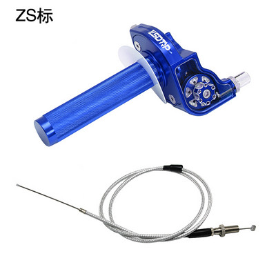 ZSDTRP CNC nastaviteľné hliníkové rukoväte plynu Settle Twist pre upravené terénne bicykle s objemom 110-250cc