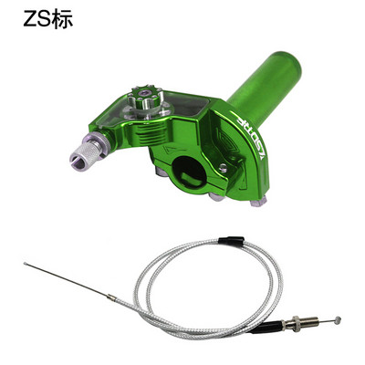 ZSDTRP CNC nastaviteľné hliníkové rukoväte plynu Settle Twist pre upravené terénne bicykle s objemom 110-250cc