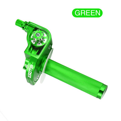 ZSDTRP CNC nastaviteľné hliníkové rukoväte plynu Settle Twist pre upravené terénne bicykle s objemom 110-250cc