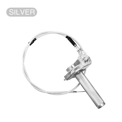 ZSDTRP CNC nastaviteľné hliníkové rukoväte plynu Settle Twist pre upravené terénne bicykle s objemom 110-250cc