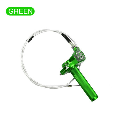 ZSDTRP CNC nastaviteľné hliníkové rukoväte plynu Settle Twist pre upravené terénne bicykle s objemom 110-250cc