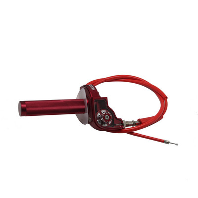 ZSDTRP CNC nastaviteľné hliníkové rukoväte plynu Settle Twist pre upravené terénne bicykle s objemom 110-250cc