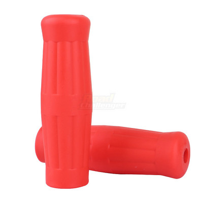 22mm Universal Roșu Negru Maro Alb Gel Cauciuc Mâner Ghidon Motociclete Mânere pentru Harley Honda Suzuki Yamaha Kawasaki