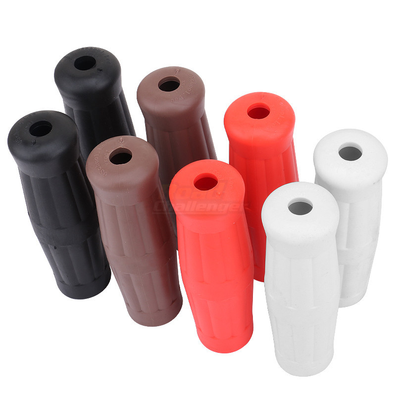 22mm Universal Roșu Negru Maro Alb Gel Cauciuc Mâner Ghidon Motociclete Mânere pentru Harley Honda Suzuki Yamaha Kawasaki