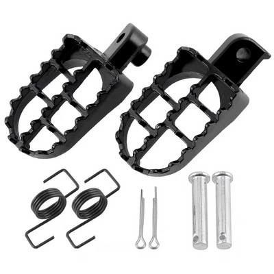 Motocyklové stupačky, široké, hrubé, pedálové kolíky pre Honda CR CRF XR 50 70 80 100 Yamaha Kawasaki KLX110