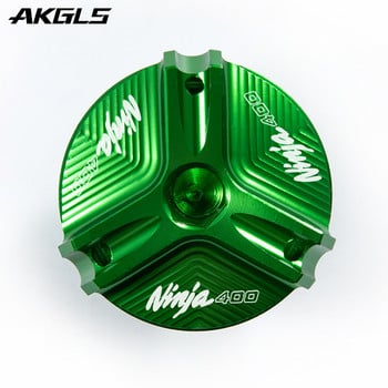 Για Kawasaki Ninja400 ninja 400 2018 2019 πλήρωσης λαδιού κινητήρα μοτοσικλέτας κάλυμμα μπουλονιού καπακιού καυσίμου εξαρτήματα