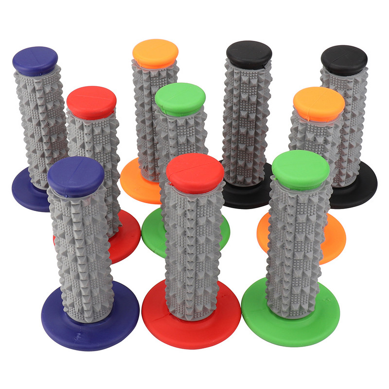 Rukoväte z mäkkej gumy TPE pre motocykle, boxy, motokros, enduro, supermoto, CRF, YZF, WRF, KXF, KLX, RMZ, RMX, DRZ