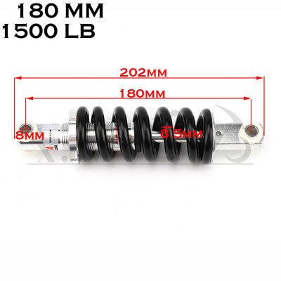 Amortizor spate 115mm 215mm amortizor pentru bicicleta pit-earth motocicleta 2000lbs Amortizor de choque amortisseur