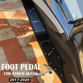 Podlahové dosky pre motocykle, stupačky, pedále, predné a zadné opierky nôh, schodík pre KYMCO AK550, KYMCO AK 550 2017 - 2020