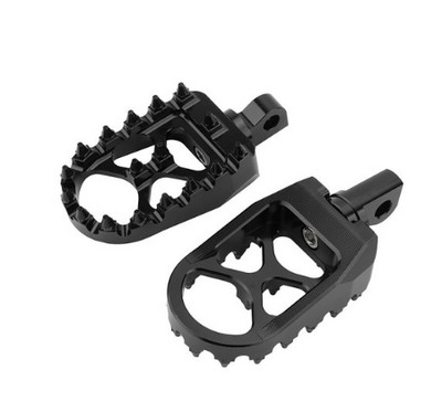 Motocyklové stúpačky Riot, radiace páky pre Harley Touring Street Glide Sportster 883 Dyna Low Rider Softail Fatboy MX pedále