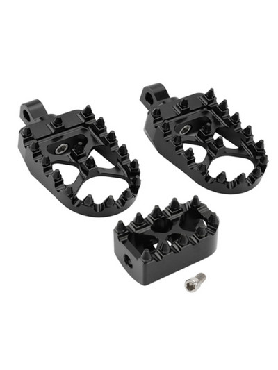 Motocyklové stúpačky Riot, radiace páky pre Harley Touring Street Glide Sportster 883 Dyna Low Rider Softail Fatboy MX pedále