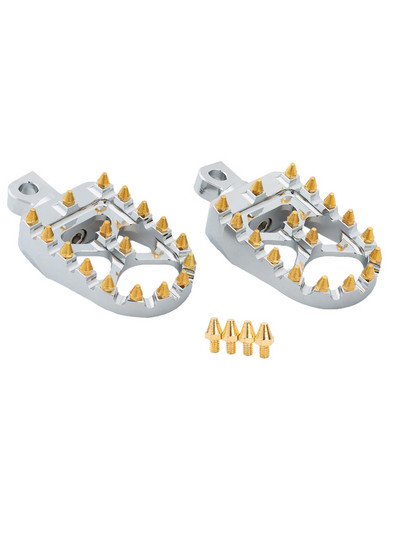 Motocyklové stúpačky Riot, radiace páky pre Harley Touring Street Glide Sportster 883 Dyna Low Rider Softail Fatboy MX pedále