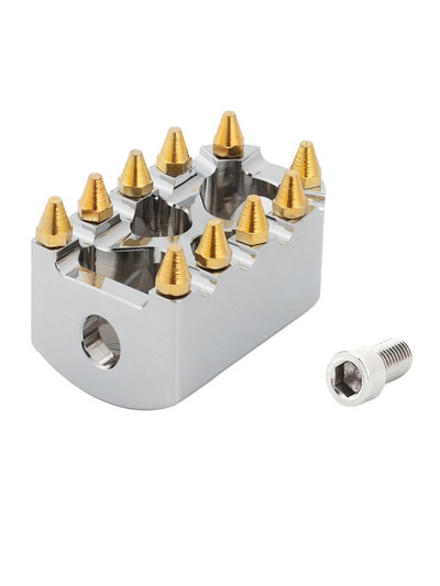 Motocyklové stúpačky Riot, radiace páky pre Harley Touring Street Glide Sportster 883 Dyna Low Rider Softail Fatboy MX pedále