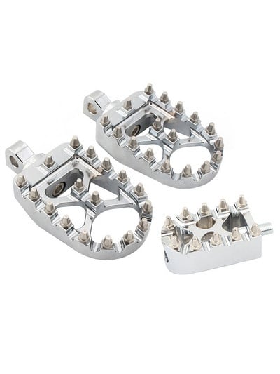 Motocyklové stúpačky Riot, radiace páky pre Harley Touring Street Glide Sportster 883 Dyna Low Rider Softail Fatboy MX pedále