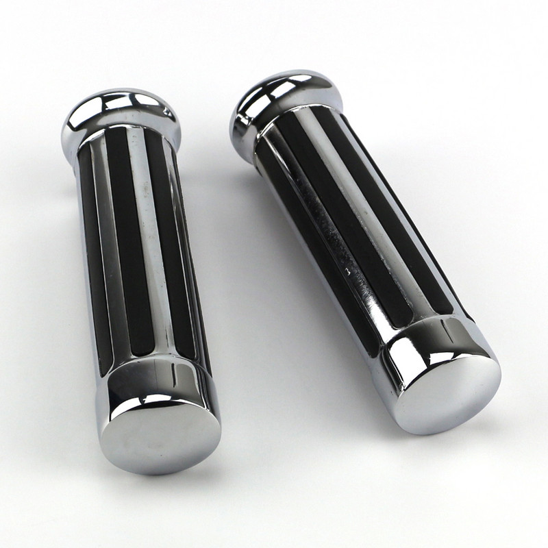 1" chrómové rukoväte na motocykel pre Harley Davidson Softail Dyna Electra Street Road Glide Fat Bad Boy Sportster Iron 883 1200