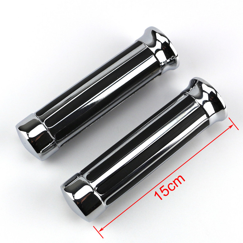 1" chrómové rukoväte na motocykel pre Harley Davidson Softail Dyna Electra Street Road Glide Fat Bad Boy Sportster Iron 883 1200
