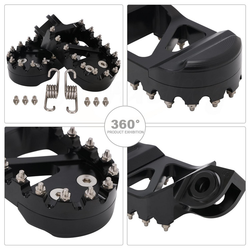 Hliníkové stúpačky pre motocykle, pedále a stúpačky pre KTM SX XC EXC MXC SXS SXS-F SX-F EXC-F 50 65 85 125 150 200 250 350 450