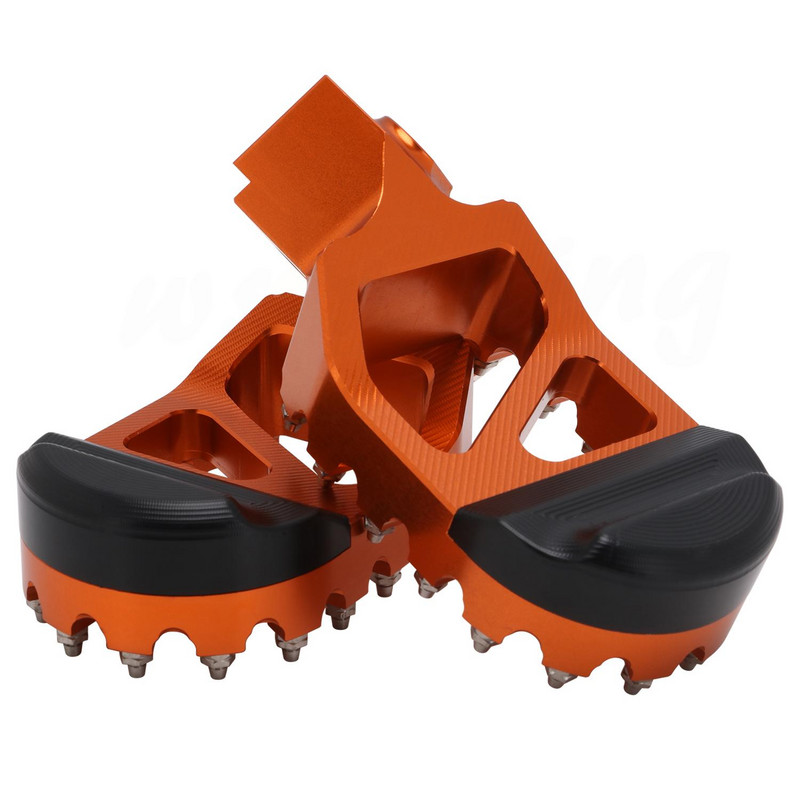 Hliníkové stúpačky pre motocykle, pedále a stúpačky pre KTM SX XC EXC MXC SXS SXS-F SX-F EXC-F 50 65 85 125 150 200 250 350 450