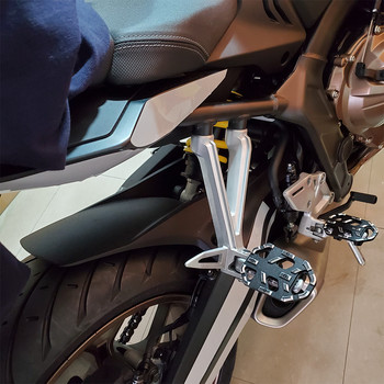 CNC удължителна подложка за крака, заготовка, широки колчета за крака, педали, опорни крака, подходящи за Honda CBR 650 R CBR650R CB650R 2019 2020 2021 2022