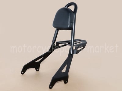 Motorkerékpár háttámla Sissy bár hátsó ülés lábtámasz motorvédő ütközésgátló Yamaha V Star Bolt XVS950 XV950 2014-2017 2016 2015
