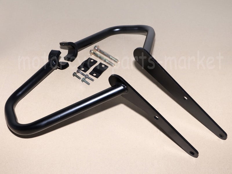 Motorkerékpár háttámla Sissy bár hátsó ülés lábtámasz motorvédő ütközésgátló Yamaha V Star Bolt XVS950 XV950 2014-2017 2016 2015