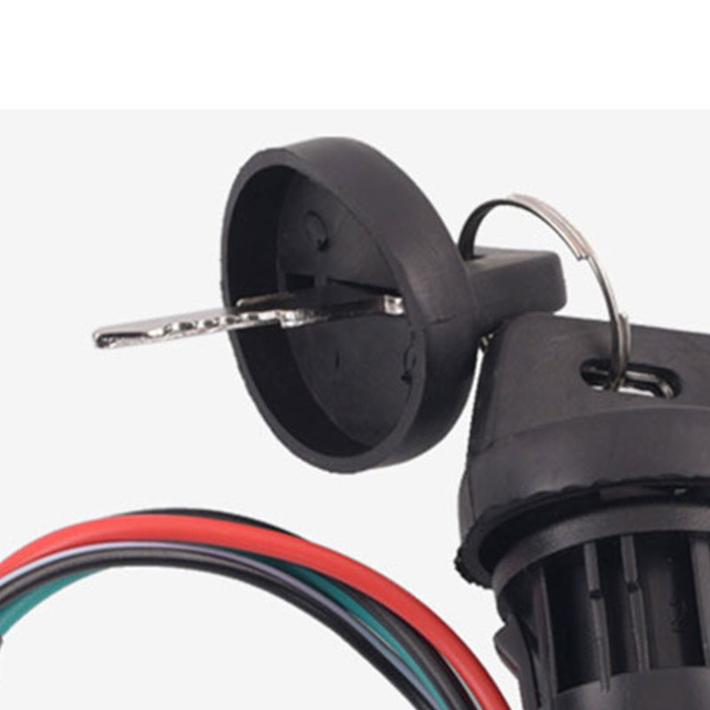 Motorkerékpár indító gyújtáskapcsoló elektromos ajtózár kulcs univerzális kisméretű, nagy versenyű ATV motorkerékpár-módosítási tartozékokhoz