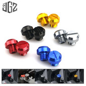 Motocykel M10*1,25 CNC hliníkové spätné zrkadlá s otvorom pre skrutky, univerzálny kryt pre KTM Yamaha Kawasaki Honda Ducati Suzuki