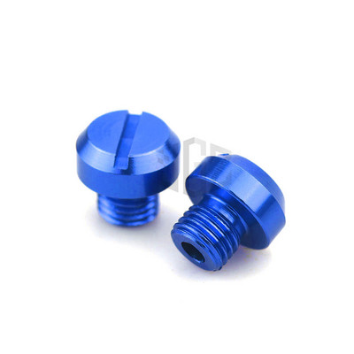 Motocykel M10*1,25 CNC hliníkové spätné zrkadlá s otvorom pre skrutky, univerzálny kryt pre KTM Yamaha Kawasaki Honda Ducati Suzuki