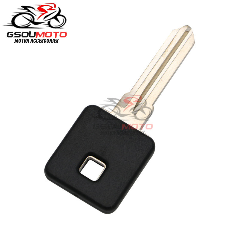 Náhradné diely pre motocykle, ľavá/pravá strana zapaľovania, prázdne kľúče s neopracovanou čepeľou pre Harley Sportster XL 1200 CNLR 883 x 48 72, čierna/červená