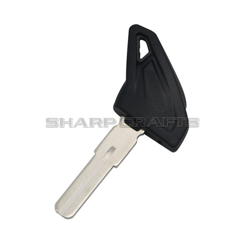 Motorkerékpár alkatrészek W/LOGO üres kulcs vágatlan penge Ducati Scrambler 400 800 1100 (fekete/piros) számára