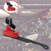 Motorkerékpáros sisakzárra szerelhető kampós oldali lopásgátló biztonsági ötvözet 2 kulccsal, illeszkedik a KAWASAKI Z900RS Z 900 RS CAFE 2017-2019 18-hoz