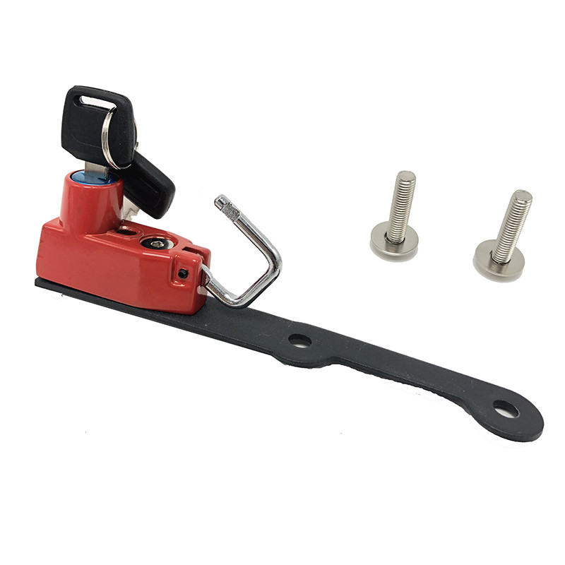 Motorkerékpáros sisakzárra szerelhető kampós oldali lopásgátló biztonsági ötvözet 2 kulccsal, illeszkedik a KAWASAKI Z900RS Z 900 RS CAFE 2017-2019 18-hoz