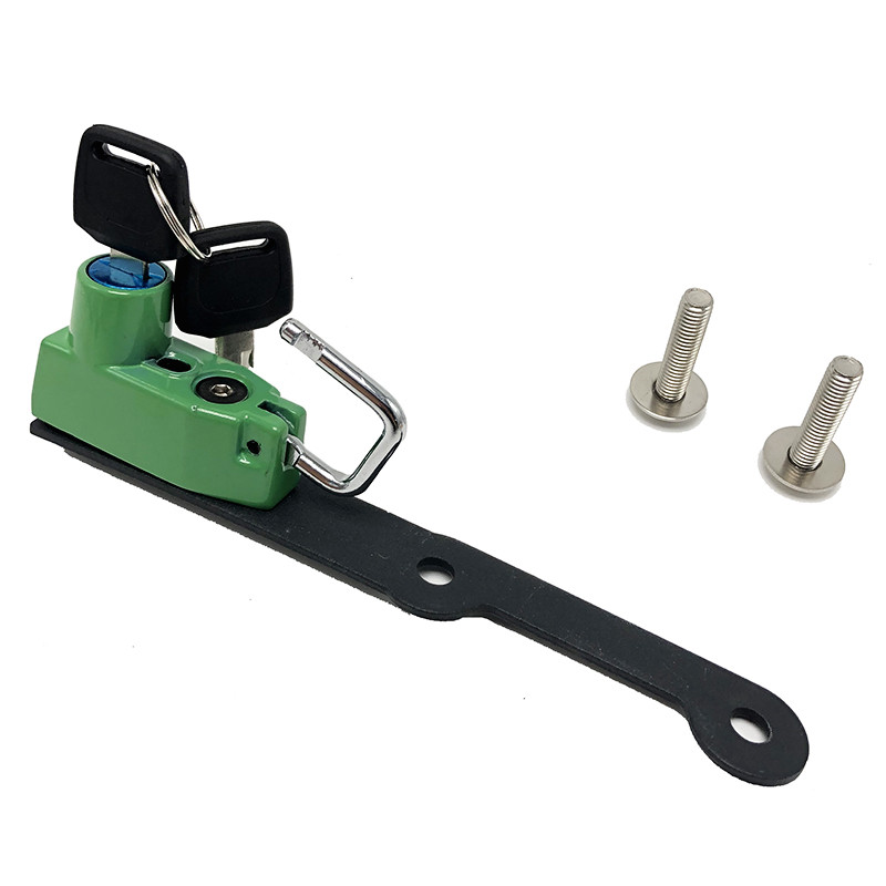 Motorkerékpáros sisakzárra szerelhető kampós oldali lopásgátló biztonsági ötvözet 2 kulccsal, illeszkedik a KAWASAKI Z900RS Z 900 RS CAFE 2017-2019 18-hoz