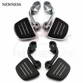 32 mm-es Highway nagy csapok Állítható motorkerékpár lábtartók Motorvédő ütközőrúd lábtartó tartó Harley Sportster XL Dyna Softaihoz