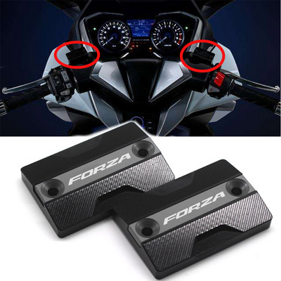 Motocyklová CNC nádržka na prednú brzdovú kvapalinu, kryt olejového pohára, kryt hlavného valca pre HONDA FORZA300 FORZA 125 300 2017 2018 2019