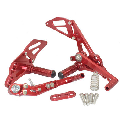 Motocyklové CNC nastaviteľné opierky nôh v zadnej časti, opierky nôh, brzdové pedále pre SUZUKI GSXR GSX-R 600 750 GSXR600 GSXR750 2011-2023