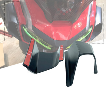 Мотоциклет Winglet Страничен спойлер Страничен вятър ABS преден обтекател Протектор Капак на крилото за Honda ADV150 ADV 150 2019 2020