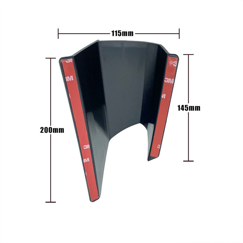 Spoiler lateral pentru aripioare pentru motociclete Protector pentru carena frontala ABS pentru vânt lateral pentru Honda ADV150 ADV 150 2019 2020