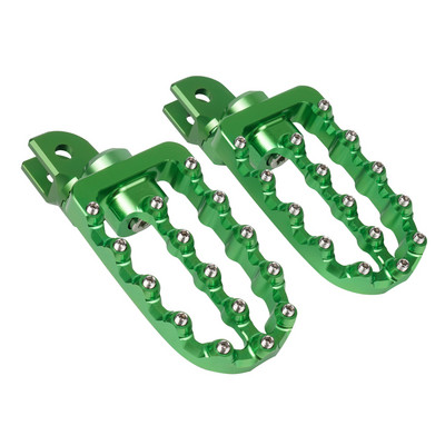 Hliníkové CNC motocyklové stupačky, pedále a opierky nôh pre KAWASAKI KLR650 KLR 650 1987-2018 2017 2016 2015 2014, nastavenie 360°