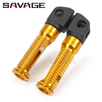 Első lábcsapok KAWASAKI Z125 Z650 Z900 Z1000 NINJA 250 300 650 H2 SX ZX-6R/9R EX250R 300R motorkerékpár-tartozékok lábtartókhoz