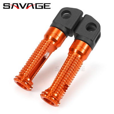 Első lábcsapok KAWASAKI Z125 Z650 Z900 Z1000 NINJA 250 300 650 H2 SX ZX-6R/9R EX250R 300R motorkerékpár-tartozékok lábtartókhoz